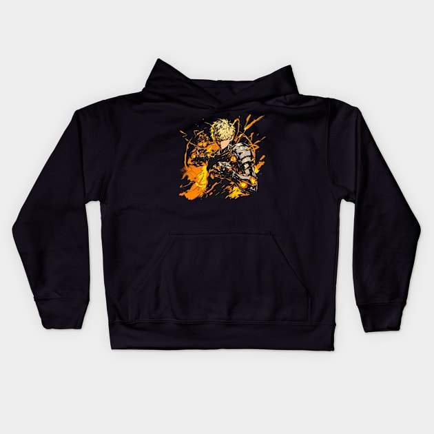 genos Kids Hoodie by peterdora